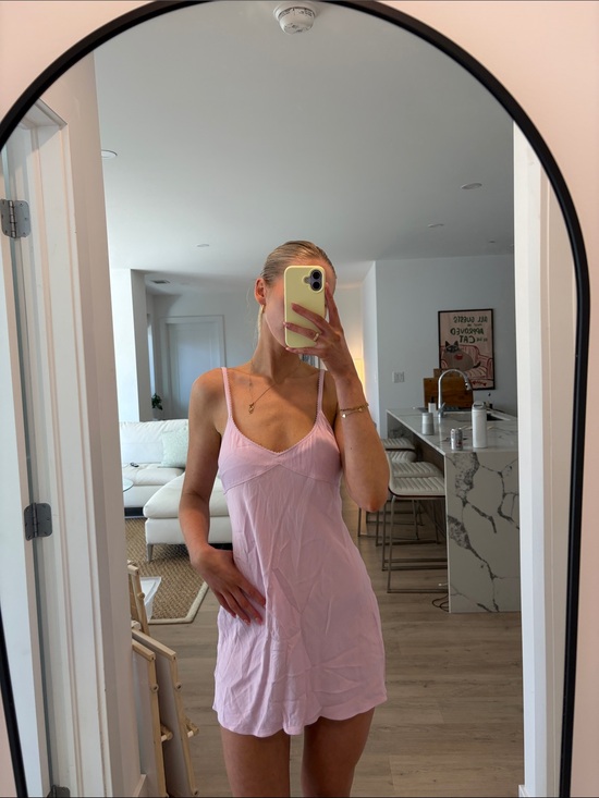 Sunday Best Dresses & Skirts - Aritzia Light Pink Slip Dress